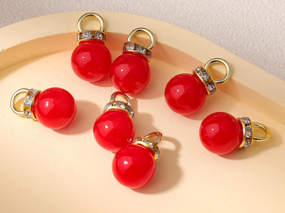 11.17再入荷【T060】（段階式割引あり）パールビーズ（ラメ付きカン付き）