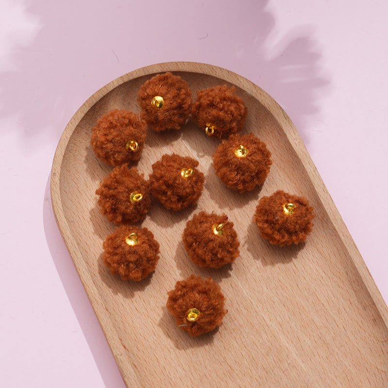 3.26NEW♥段階式割引有り♥【T141】萌え萌えひつじ(*´∀｀*)（カン付きポンポン、16ｍｍ）