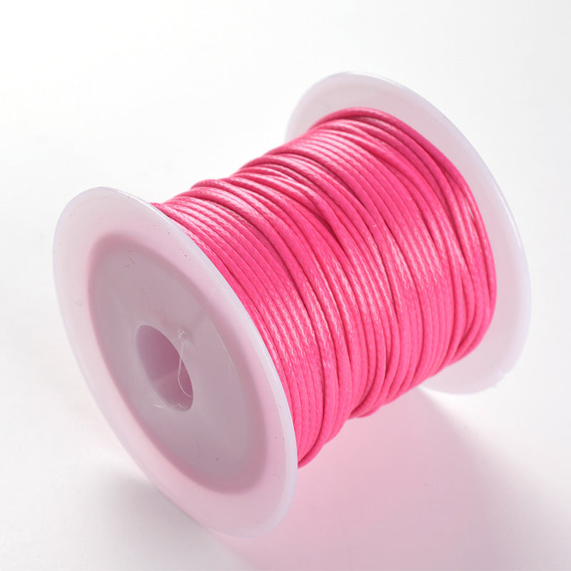 5.8再入荷♥段階式割引♥【P053】ろう線（紐、長さ10ｍ、太さ1mm）