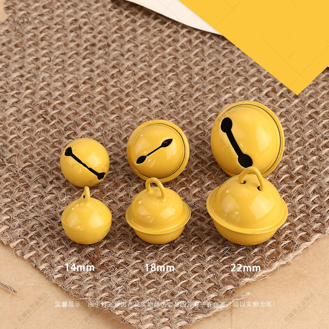3.2再入荷♥段階式割引あり♥【T095】カン付き鈴（18mm）