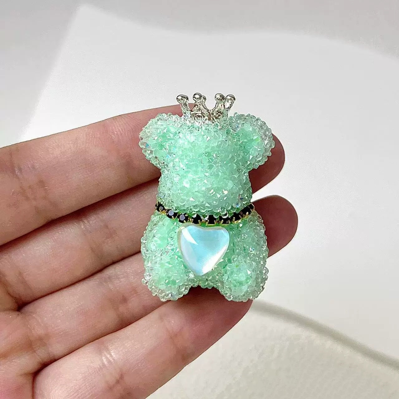 ♥人気♥3.30再入荷♥段階式割引♥【T130】シュガークマちゃん（約39.5×24.7ｍｍ）