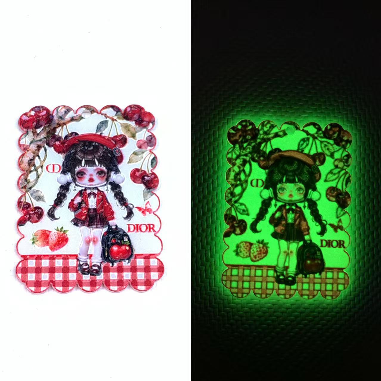 5.15シャネルSP再入荷【P095】浮き彫りプレート集合第3弾（夜光、キャラとロゴあり）