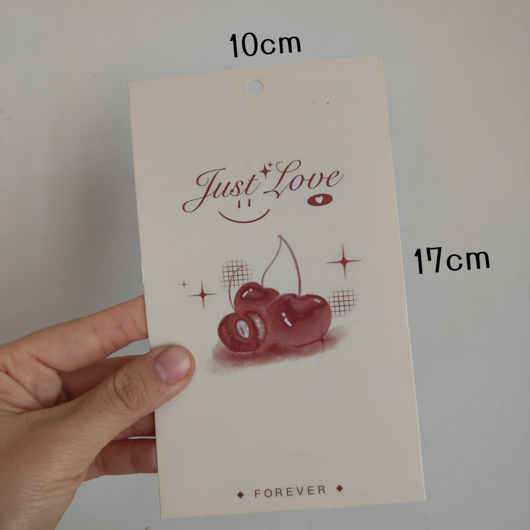 ♥人気♥8.25更新♥段階式割引♥【Z003】ラッピング紙（10×18mm、吊り穴あり）