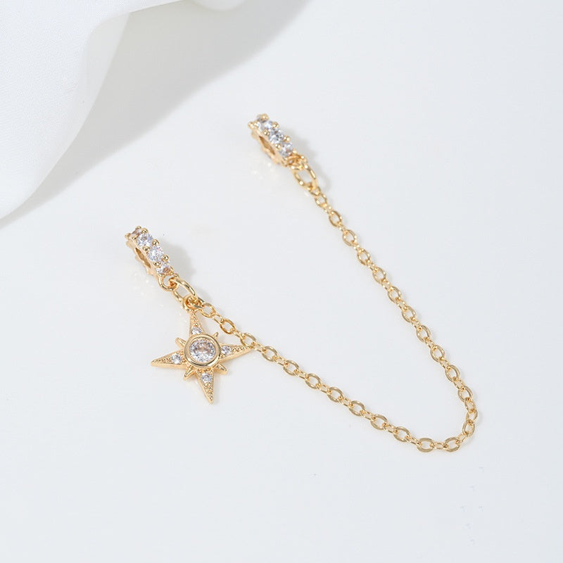 8.17NEW【P113】高品質チェーン付きロンデル（色落ちにくい、ロンデル直径約5～7ｍｍ、チェーン長さ約94ｍｍ）