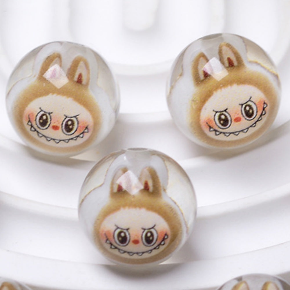 ♥人気♥段階式割引有り♥【T137】キャラ入りレジンビーズ（16ｍｍ）
