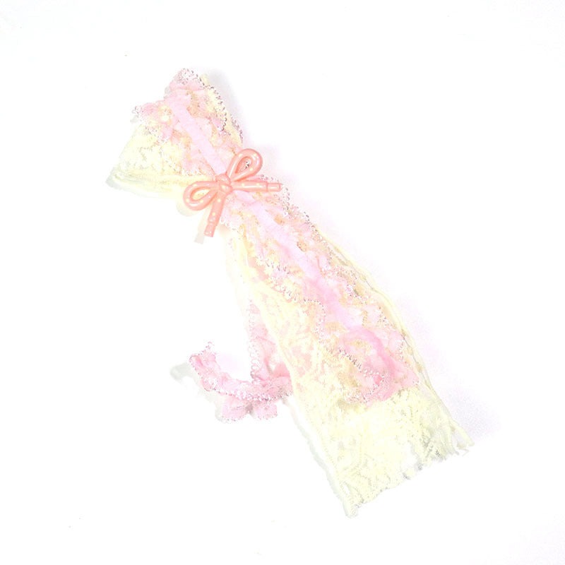 11.24NEW♥段階式割引あり♥【P085】プリンセスレースリボン（ストラップ用）