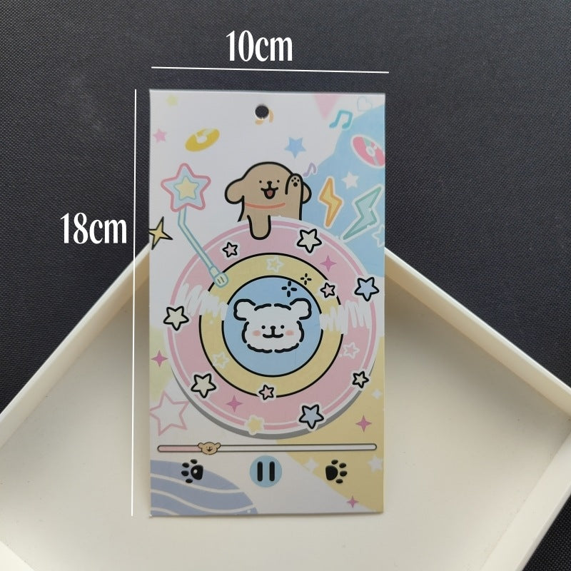 ♥人気♥4.28再入荷と新規有り♥段階式割引♥【Z003】ラッピング紙（10×18mm、吊り穴あり）