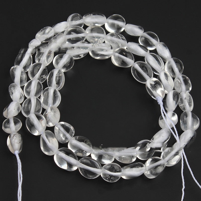 ♥人気♥6.9更新【C075】楕円形天然石集合（不規則、約8×10mm）