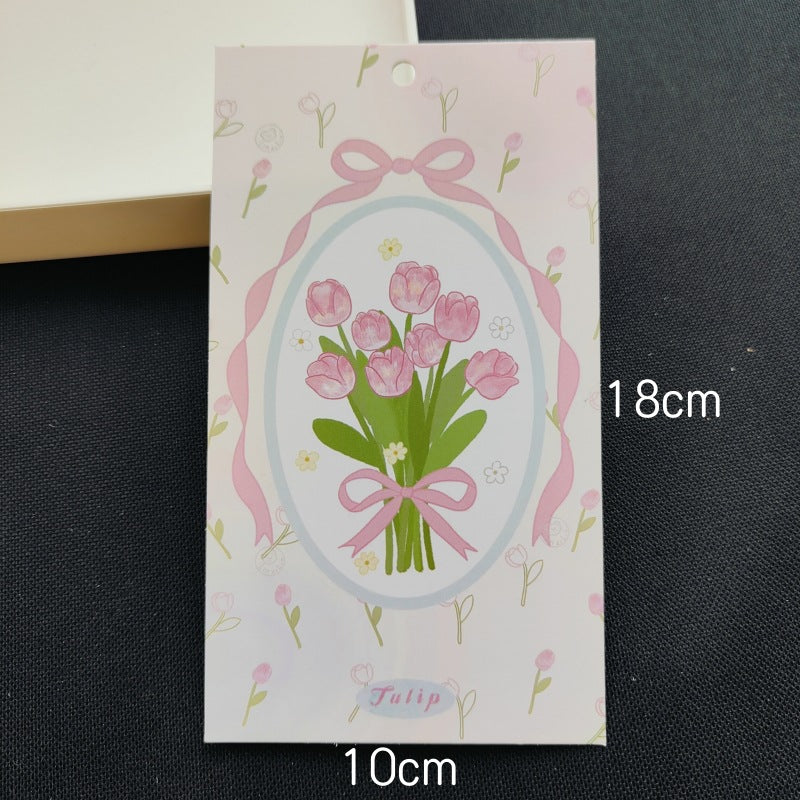 ♥人気♥4.28再入荷と新規有り♥段階式割引♥【Z003】ラッピング紙（10×18mm、吊り穴あり）