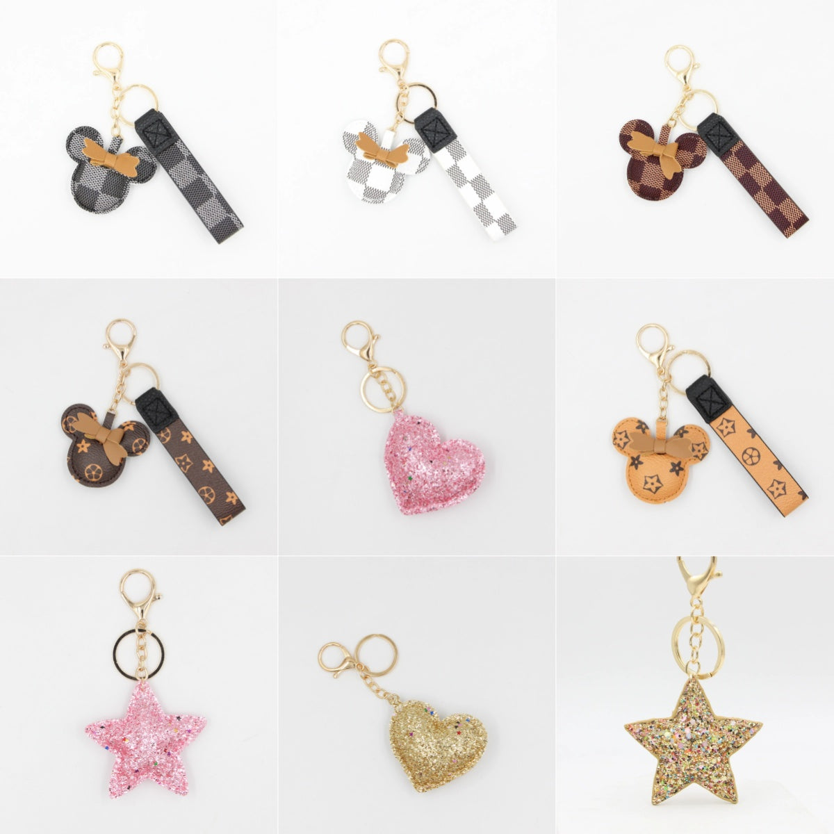 12.18NEW【P093】PUカン付きパーツ第二弾（ストラップやキーホルダーなど用）