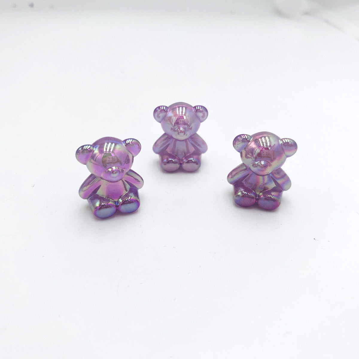 【T021】くまちゃん（31*25mm、3PCS、凪厳選色）