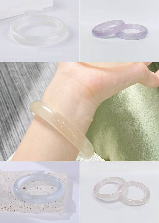 11.27NEW【B114】キャッツアイバングル（内径55~56ｍｍ）