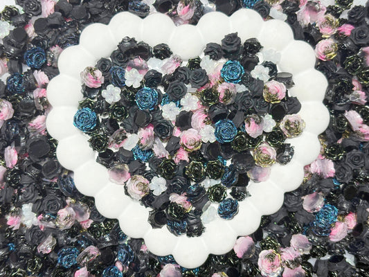 11.28NEW【L011】ダークネスローズ（夜光ソフトバラ新色5種類）