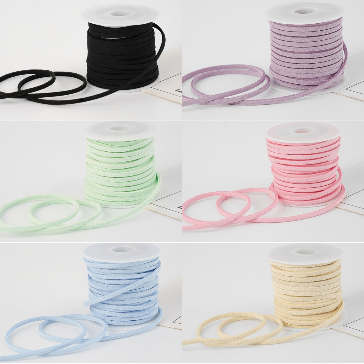 8.18NEW【P064】紐（フロック、広さ2.6mm、長さ5ｍ）