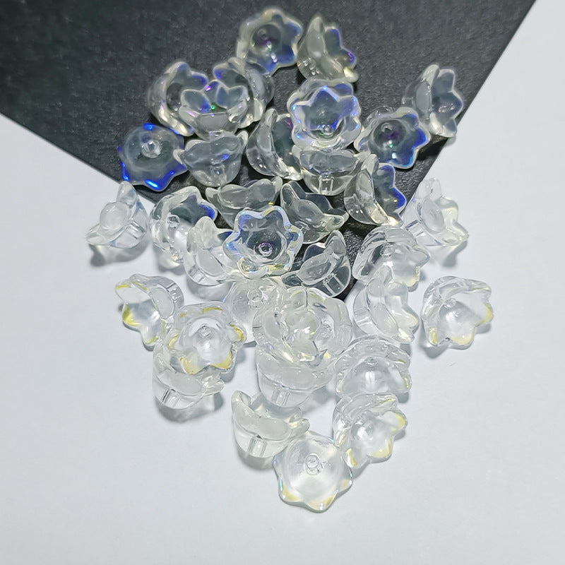 11.20NEW【L005】オーロラクリア鈴蘭（ガラス）