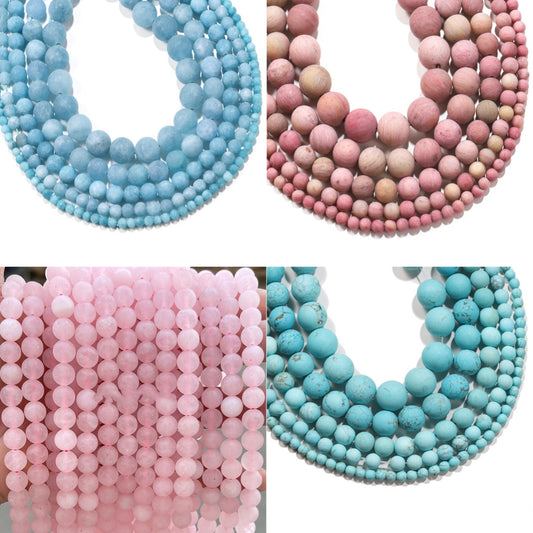 3.18NEW【C150】マット天然石集合（10ｍｍ）