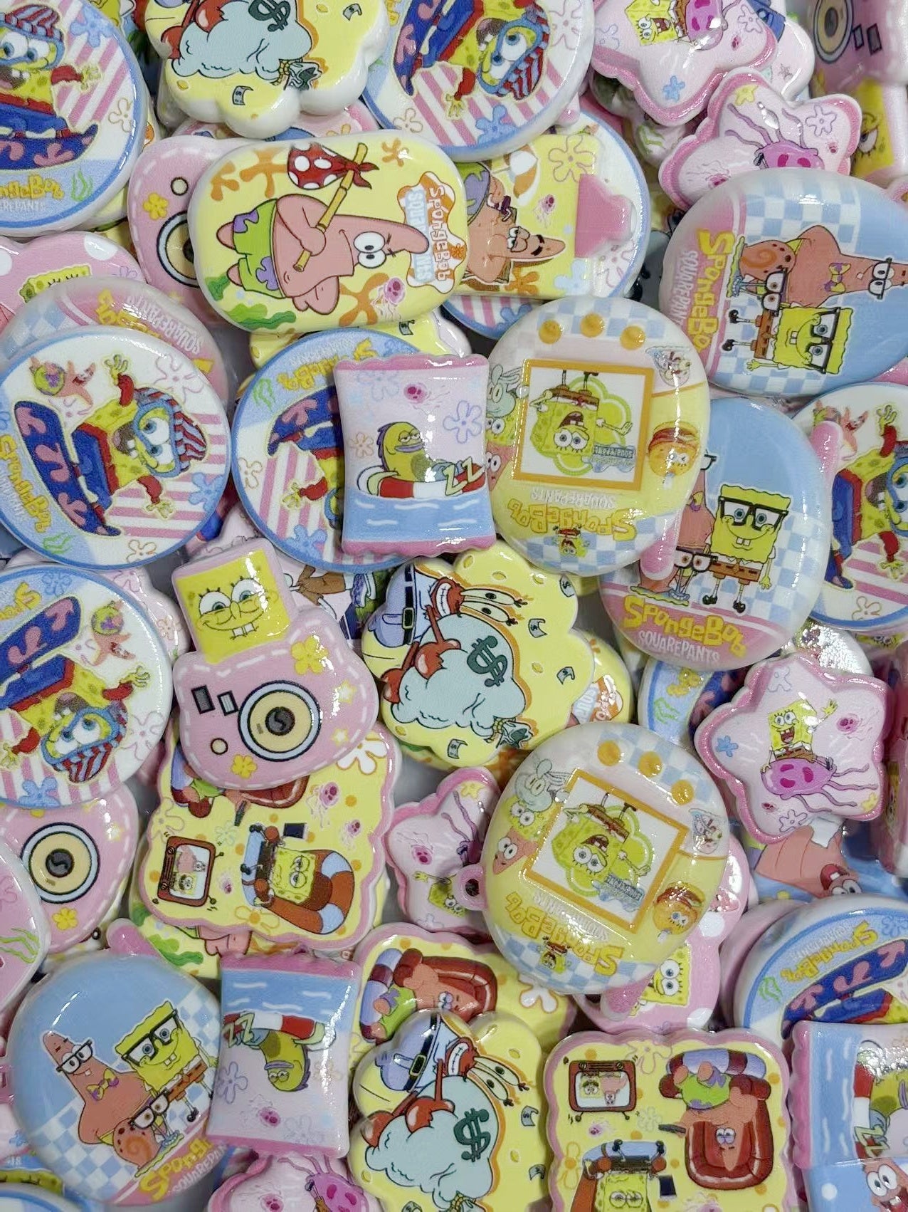 12.4NEW【A377】スポンジボブ（キャラビーズ14種類）